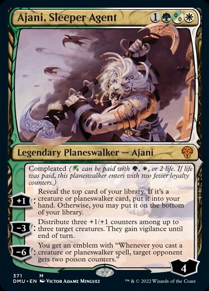 Ajani, Sleeper Agent (Showcase) [Dominaria United] | I Want That Stuff Brandon