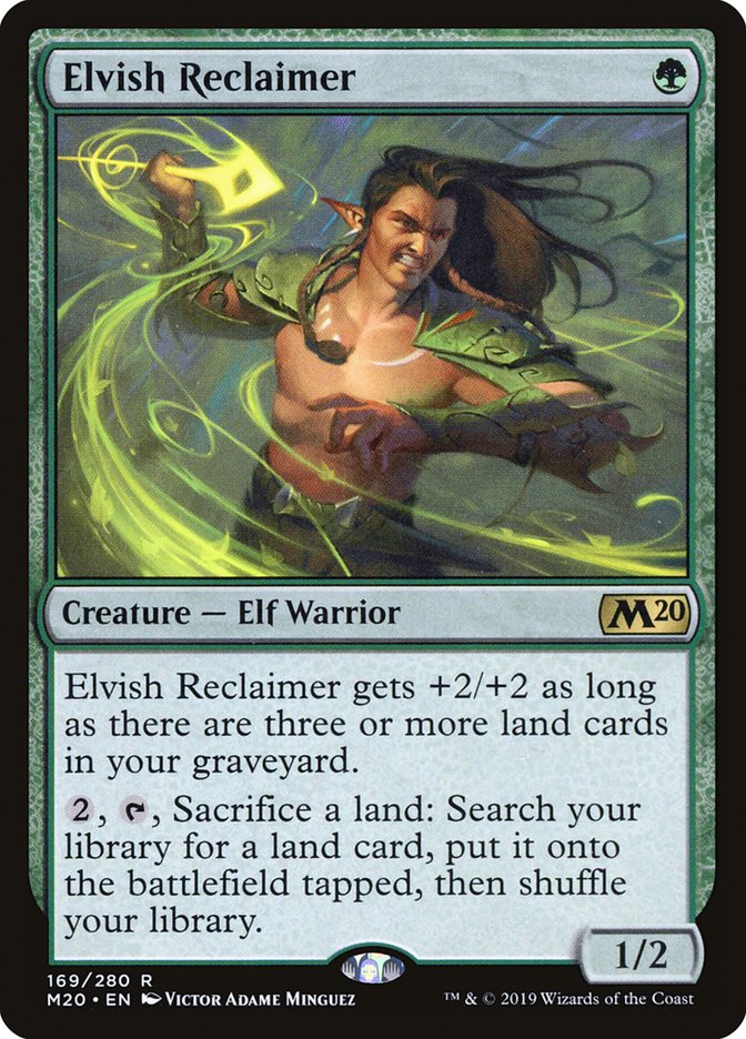 Elvish Reclaimer [Core Set 2020] | I Want That Stuff Brandon