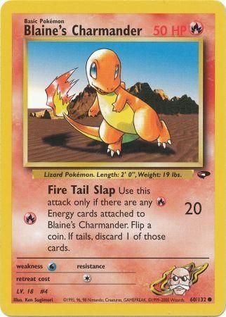 Blaine's Charmander (60/132) [Gym Challenge Unlimited] | I Want That Stuff Brandon