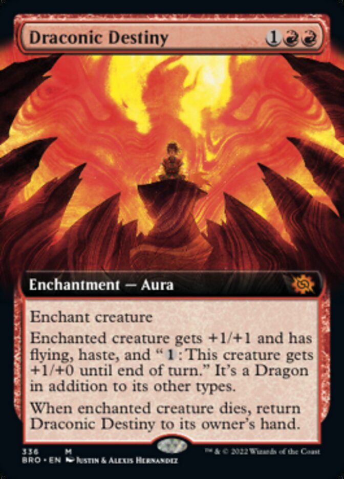 Draconic Destiny (Extended Art) [The Brothers' War] | I Want That Stuff Brandon