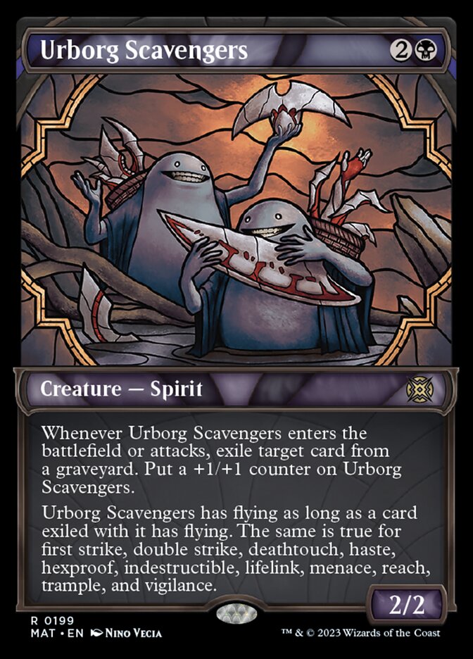 Urborg Scavengers (Showcase Halo Foil) [March of the Machine: The Aftermath] | I Want That Stuff Brandon