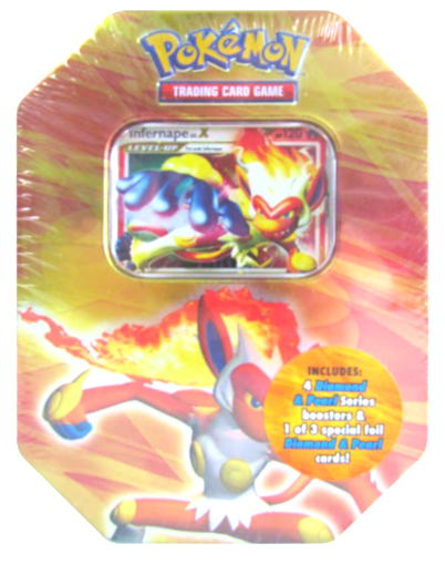 Diamond & Pearl - Collector's Tin (Infernape LV.X) | I Want That Stuff Brandon
