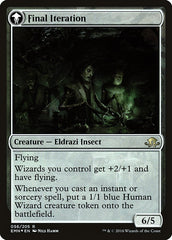 Docent of Perfection // Final Iteration [Eldritch Moon Prerelease Promos] | I Want That Stuff Brandon