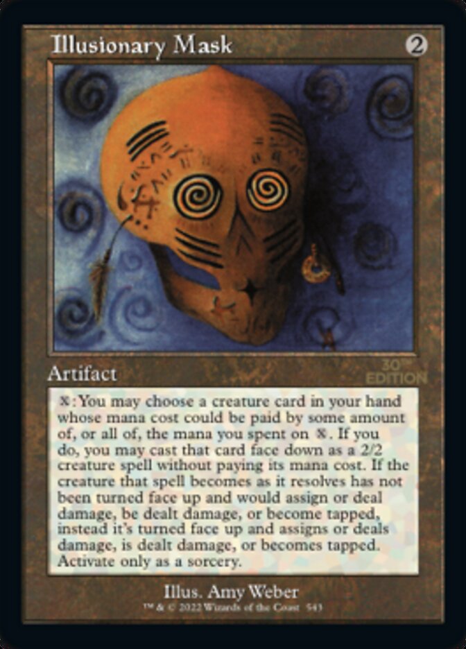 Illusionary Mask (Retro) [30th Anniversary Edition] | I Want That Stuff Brandon