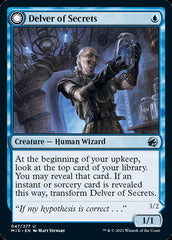 Delver of Secrets // Insectile Aberration [Innistrad: Midnight Hunt] | I Want That Stuff Brandon