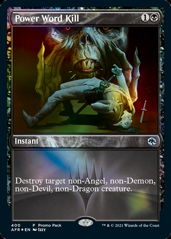 Power Word Kill (Promo Pack) [Dungeons & Dragons: Adventures in the Forgotten Realms] | I Want That Stuff Brandon