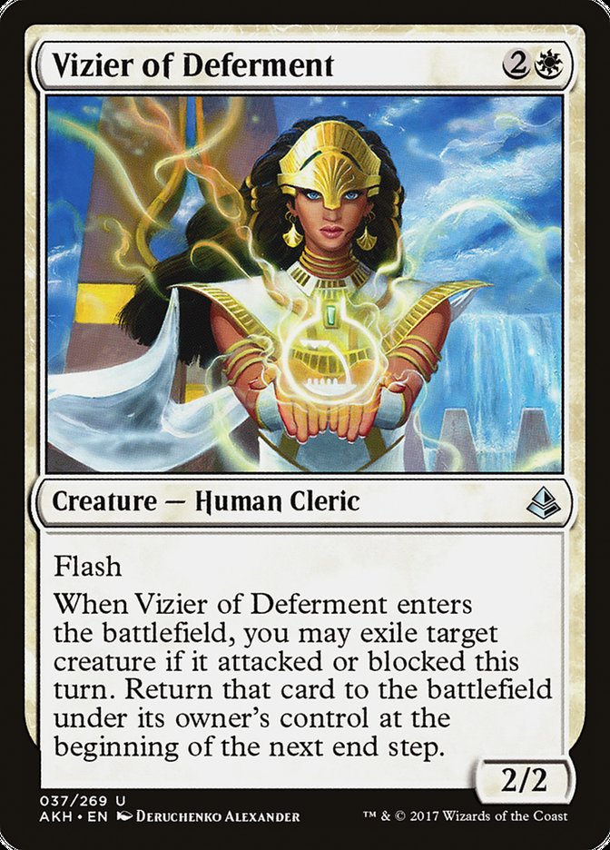 Vizier of Deferment [Amonkhet] | I Want That Stuff Brandon