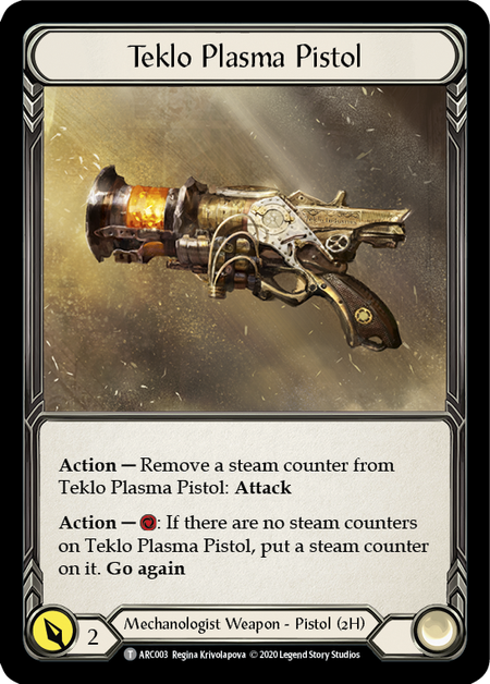 Teklo Plasma Pistol // Viserai [U-ARC003 // U-ARC076] (Arcane Rising Unlimited) | I Want That Stuff Brandon