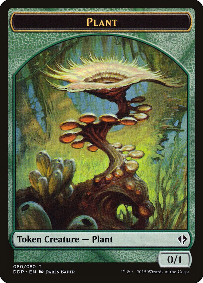 Plant Token [Duel Decks: Zendikar vs. Eldrazi] | I Want That Stuff Brandon