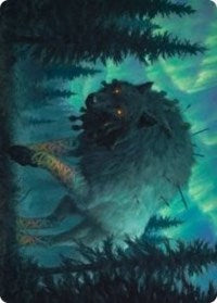 Sarulf, Realm Eater Art Card [Kaldheim Art Series] | I Want That Stuff Brandon