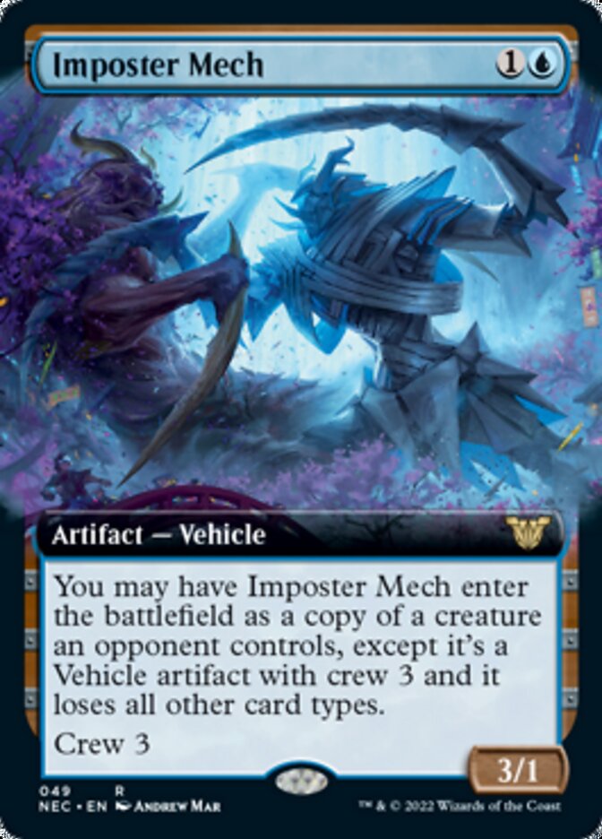 Imposter Mech (Extended Art) [Kamigawa: Neon Dynasty Commander] | I Want That Stuff Brandon