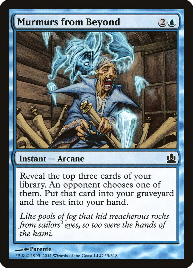 Murmurs from Beyond [Commander 2011] | I Want That Stuff Brandon