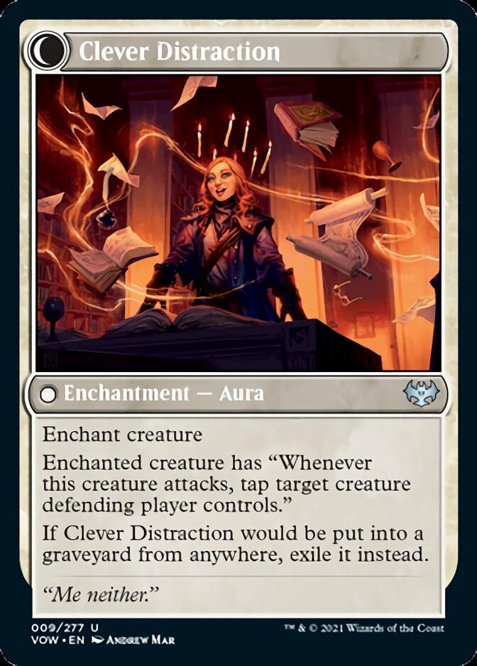 Distracting Geist // Clever Distraction [Innistrad: Crimson Vow] | I Want That Stuff Brandon