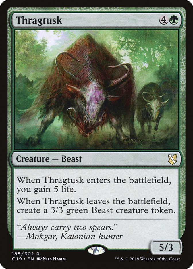 Thragtusk [Commander 2019] | I Want That Stuff Brandon