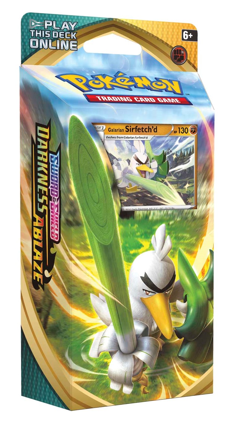 Sword & Shield: Darkness Ablaze - Theme Deck (Galarian Sirfetch'd) | I Want That Stuff Brandon