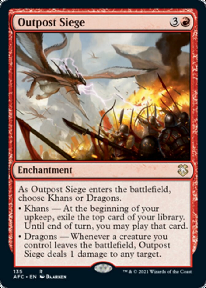 Outpost Siege [Dungeons & Dragons: Adventures in the Forgotten Realms Commander] | I Want That Stuff Brandon