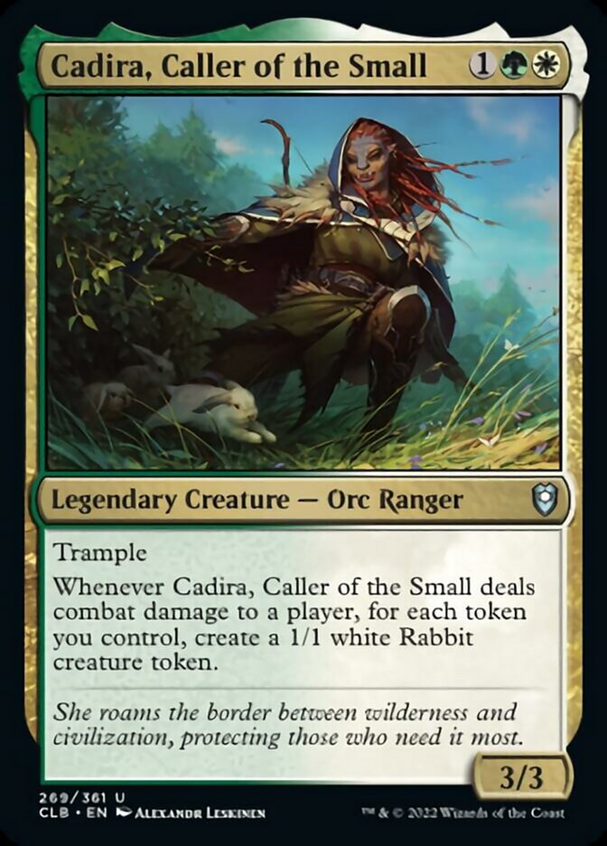 Cadira, Caller of the Small [Commander Legends: Battle for Baldur's Gate] | I Want That Stuff Brandon