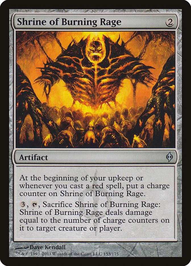 Shrine of Burning Rage [New Phyrexia] | I Want That Stuff Brandon