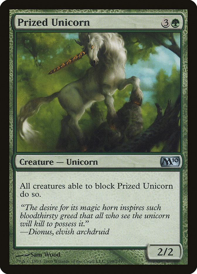 Prized Unicorn [Magic 2010] | I Want That Stuff Brandon