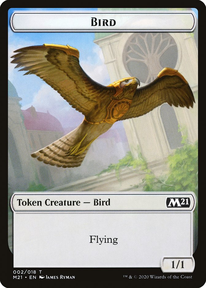 Bird Token [Core Set 2021 Tokens] | I Want That Stuff Brandon