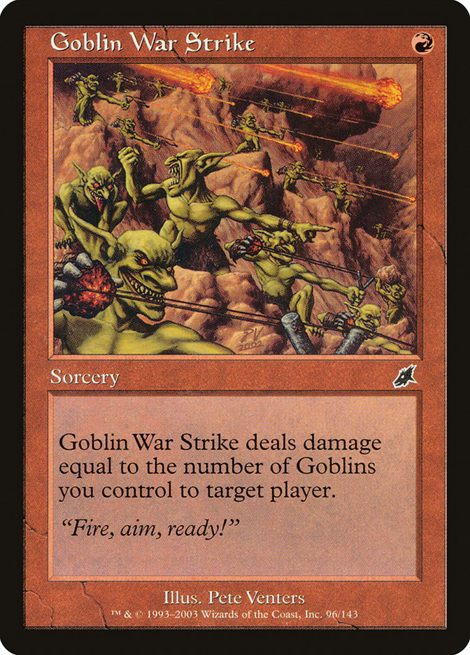 Goblin War Strike [Scourge] | I Want That Stuff Brandon