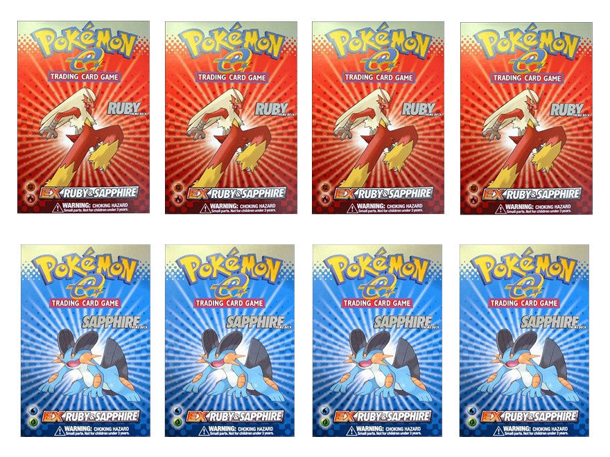 EX: Ruby & Sapphire - Preconstructed Theme Deck Display | I Want That Stuff Brandon