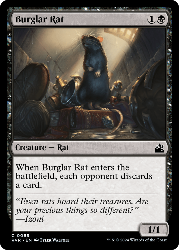 Burglar Rat [Ravnica Remastered] | I Want That Stuff Brandon