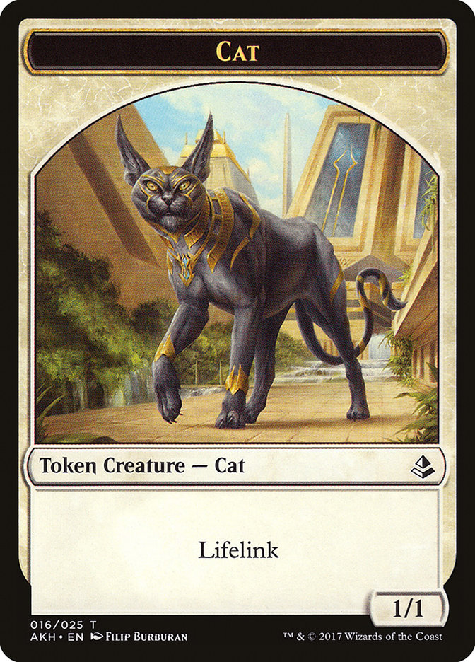 Cat Token [Amonkhet Tokens] | I Want That Stuff Brandon