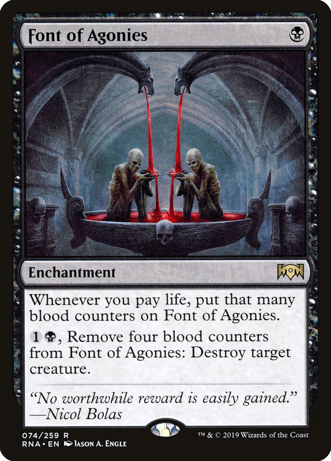 Font of Agonies [Ravnica Allegiance] | I Want That Stuff Brandon