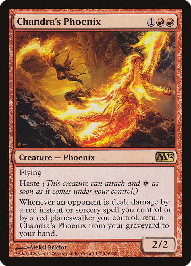 Chandra's Phoenix [Magic 2012] | I Want That Stuff Brandon