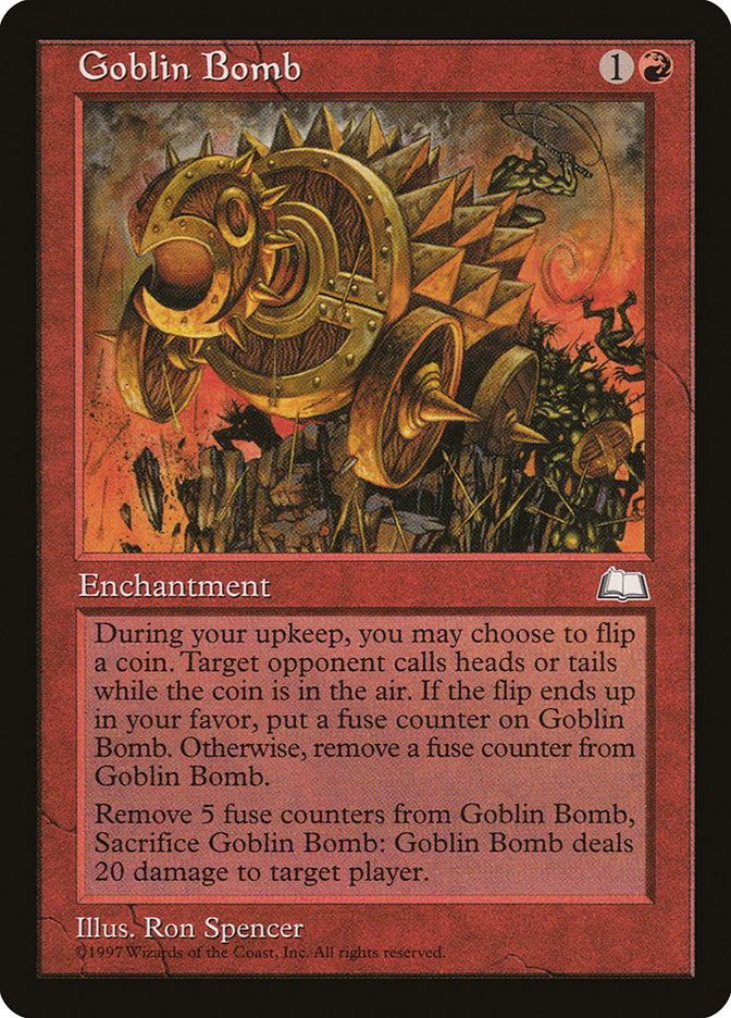 Goblin Bomb [Weatherlight] | I Want That Stuff Brandon