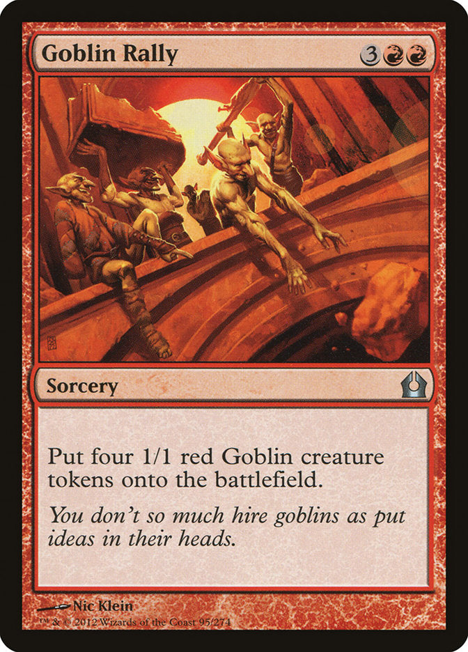 Goblin Rally [Return to Ravnica] | I Want That Stuff Brandon