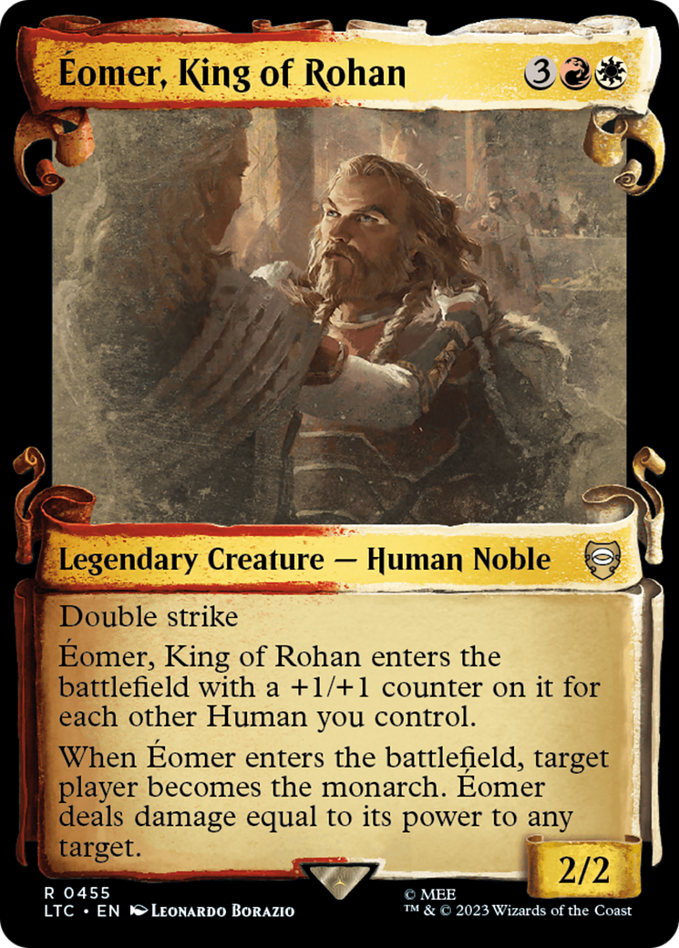 Eomer, King of Rohan [The Lord of the Rings: Tales of Middle-Earth Commander Showcase Scrolls] | I Want That Stuff Brandon