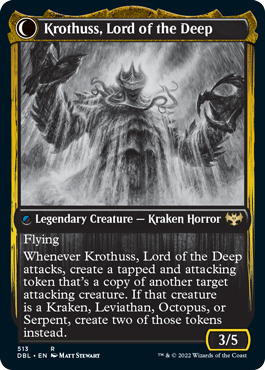 Runo Stromkirk // Krothuss, Lord of the Deep [Innistrad: Double Feature] | I Want That Stuff Brandon