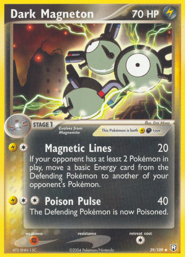 Dark Magneton (39/109) [EX: Team Rocket Returns] | I Want That Stuff Brandon