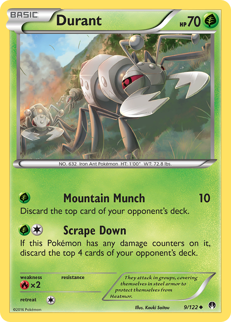Durant (9/122) [XY: BREAKpoint] | I Want That Stuff Brandon
