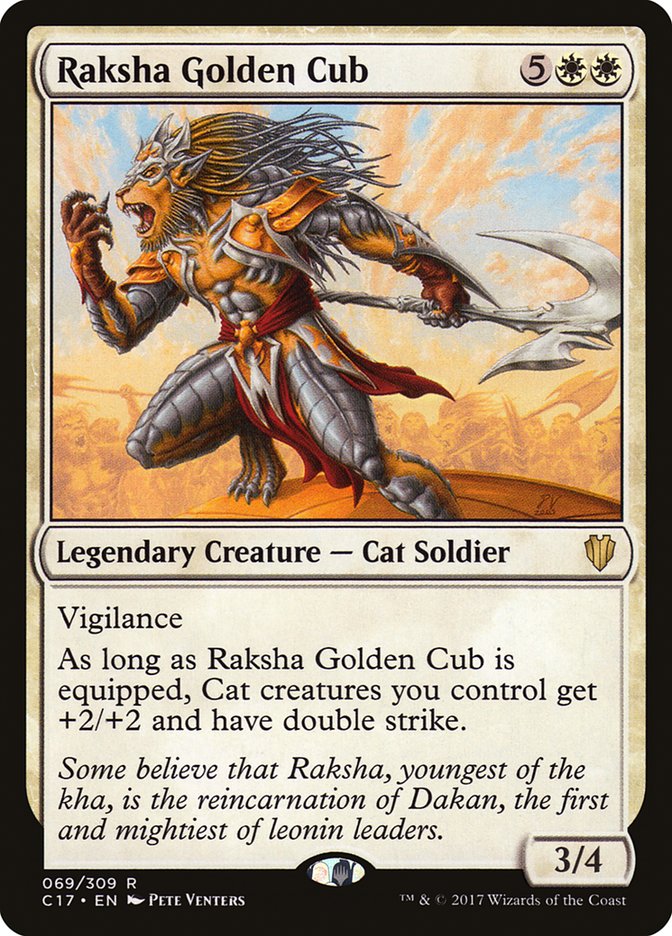 Raksha Golden Cub [Commander 2017] | I Want That Stuff Brandon