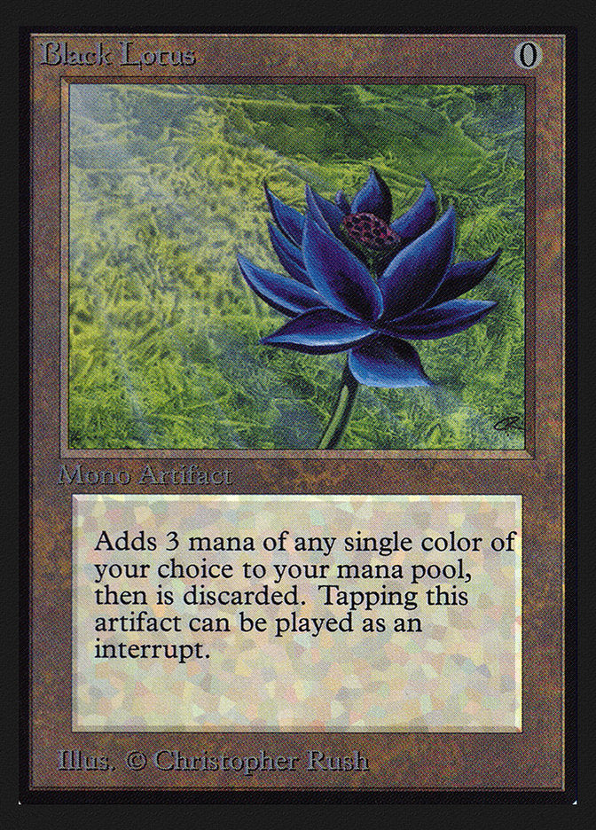 Black Lotus [International Collectors' Edition] | I Want That Stuff Brandon