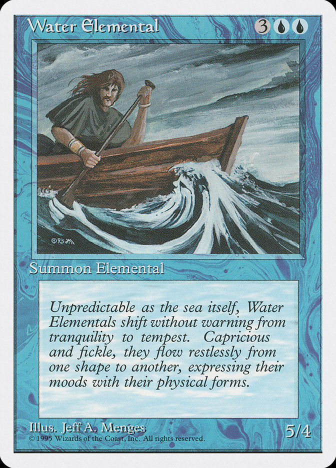 Water Elemental [Fourth Edition] | I Want That Stuff Brandon