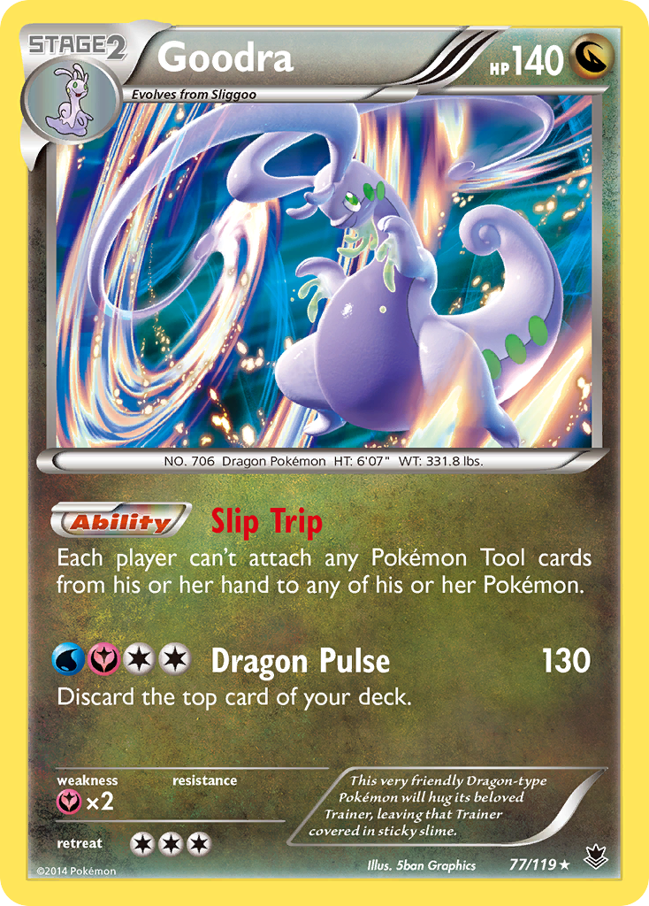 Goodra (77/119) [XY: Phantom Forces] | I Want That Stuff Brandon