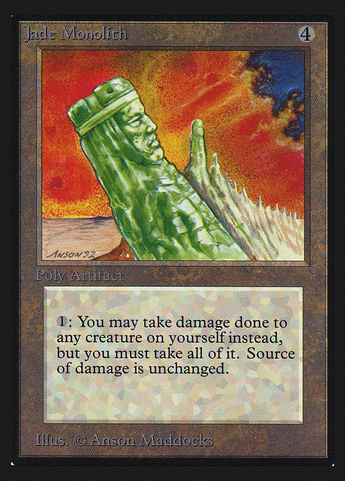 Jade Monolith [Collectors' Edition] | I Want That Stuff Brandon