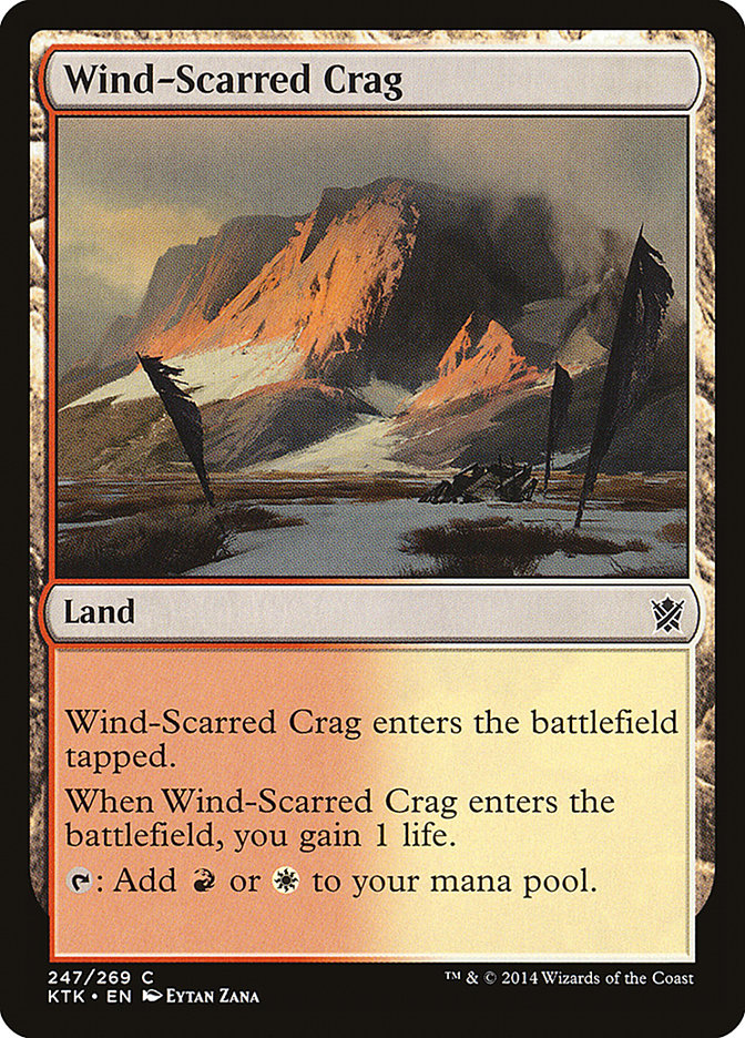 Wind-Scarred Crag [Khans of Tarkir] | I Want That Stuff Brandon