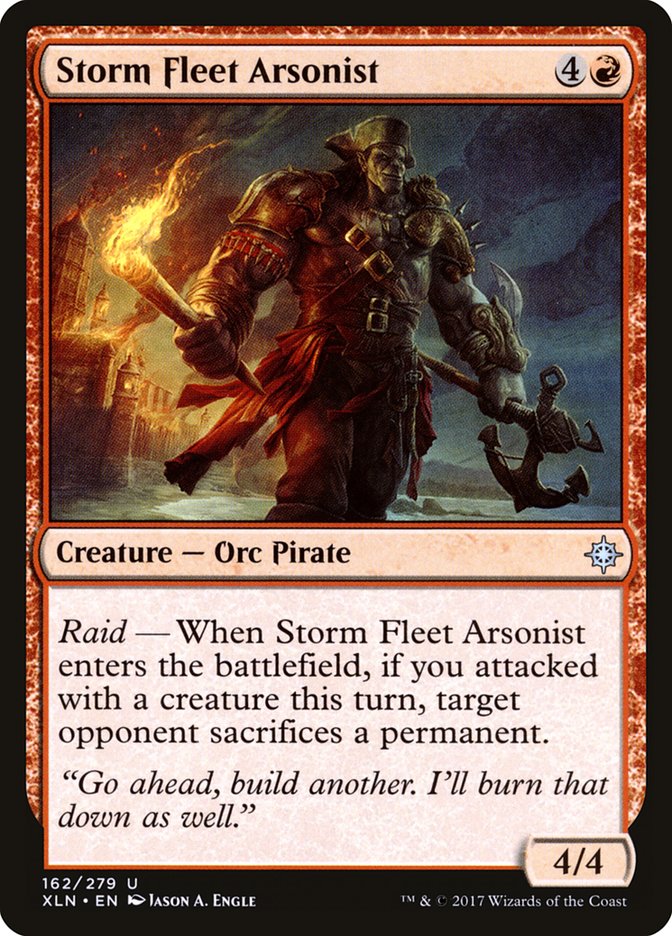 Storm Fleet Arsonist [Ixalan] | I Want That Stuff Brandon