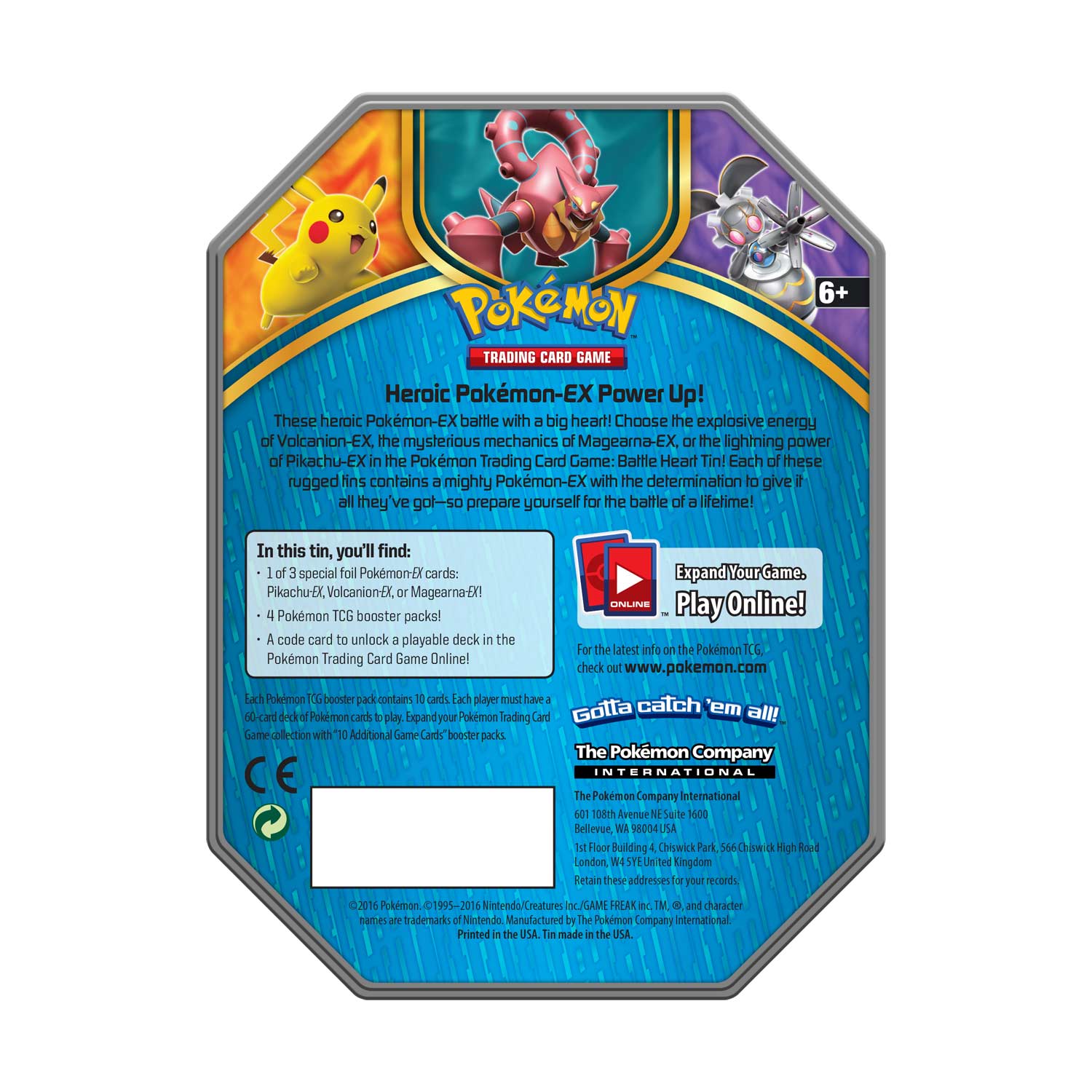 XY: Steam Siege - Battle Heart Tin (Magearna-EX) | I Want That Stuff Brandon