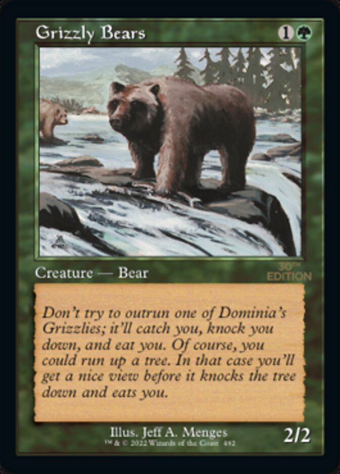 Grizzly Bears (Retro) [30th Anniversary Edition] | I Want That Stuff Brandon