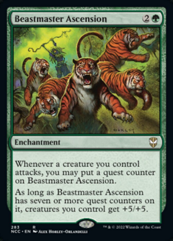 Beastmaster Ascension [Streets of New Capenna Commander] | I Want That Stuff Brandon