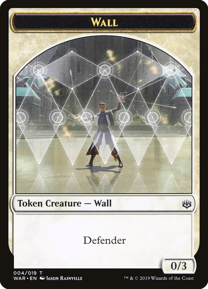 Wall Token [War of the Spark Tokens] | I Want That Stuff Brandon