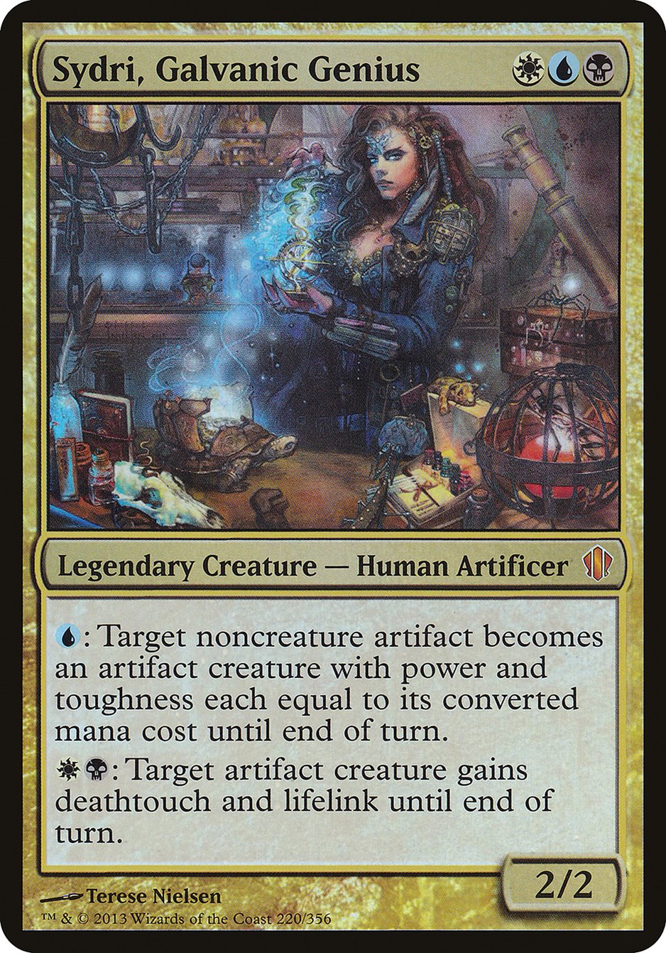 Sydri, Galvanic Genius (Oversized) [Commander 2013 Oversized] | I Want That Stuff Brandon