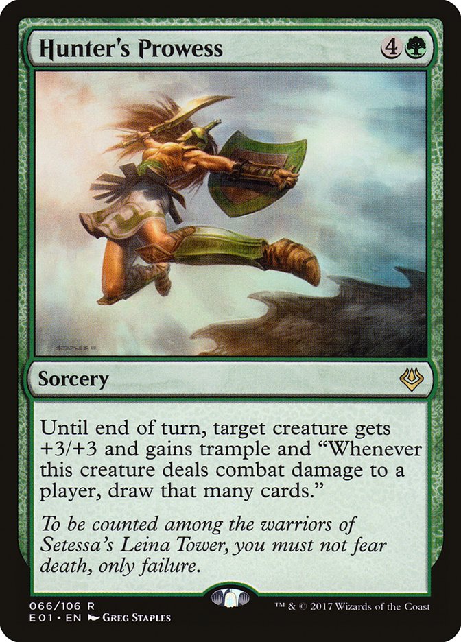 Hunter's Prowess [Archenemy: Nicol Bolas] | I Want That Stuff Brandon