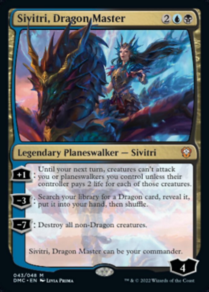 Sivitri, Dragon Master [Dominaria United Commander] | I Want That Stuff Brandon